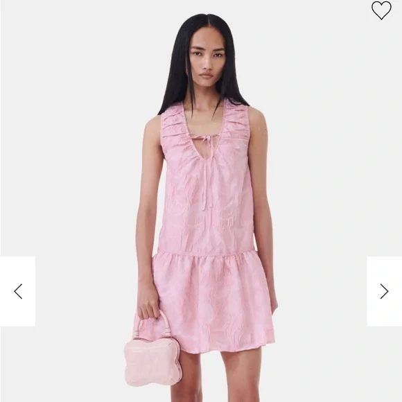 knee length dresses for ladies Ganni Mini Dress